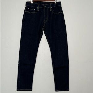 Levi’s 502 Taper Fit Jeans Dark Blue Stretch Men’s 29x30 NWOT